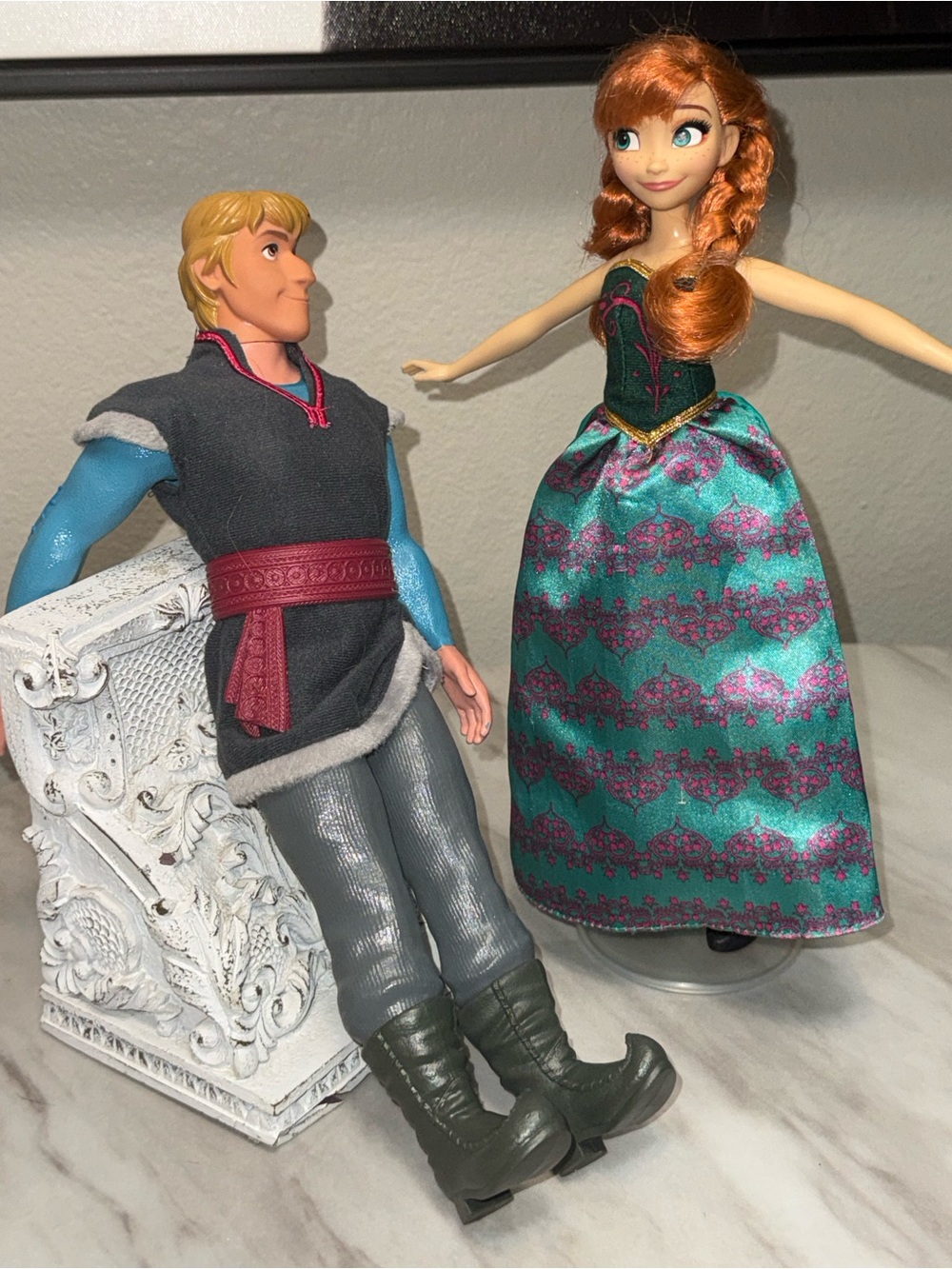 Disney Frizen Princess Ana & Kristof dolls